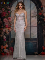 Colors Dress Dress 3825 - Silver