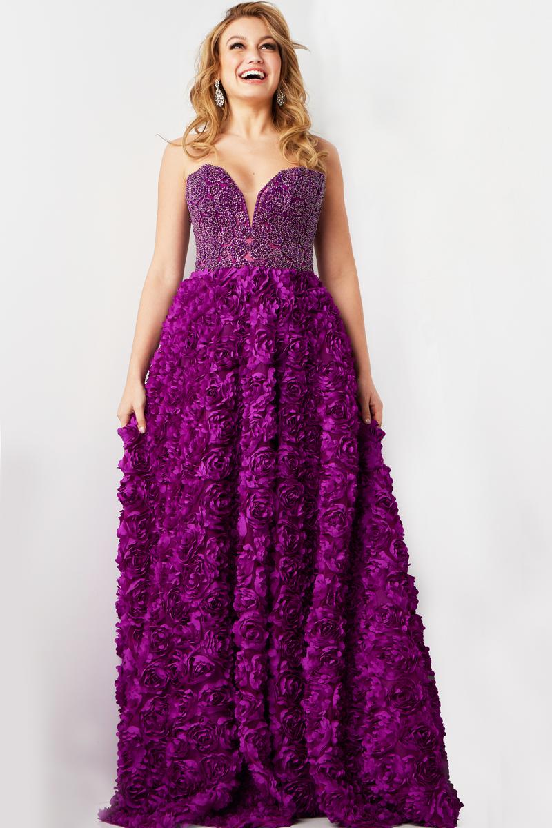 Jovani Signature Collection 38318 - Purple