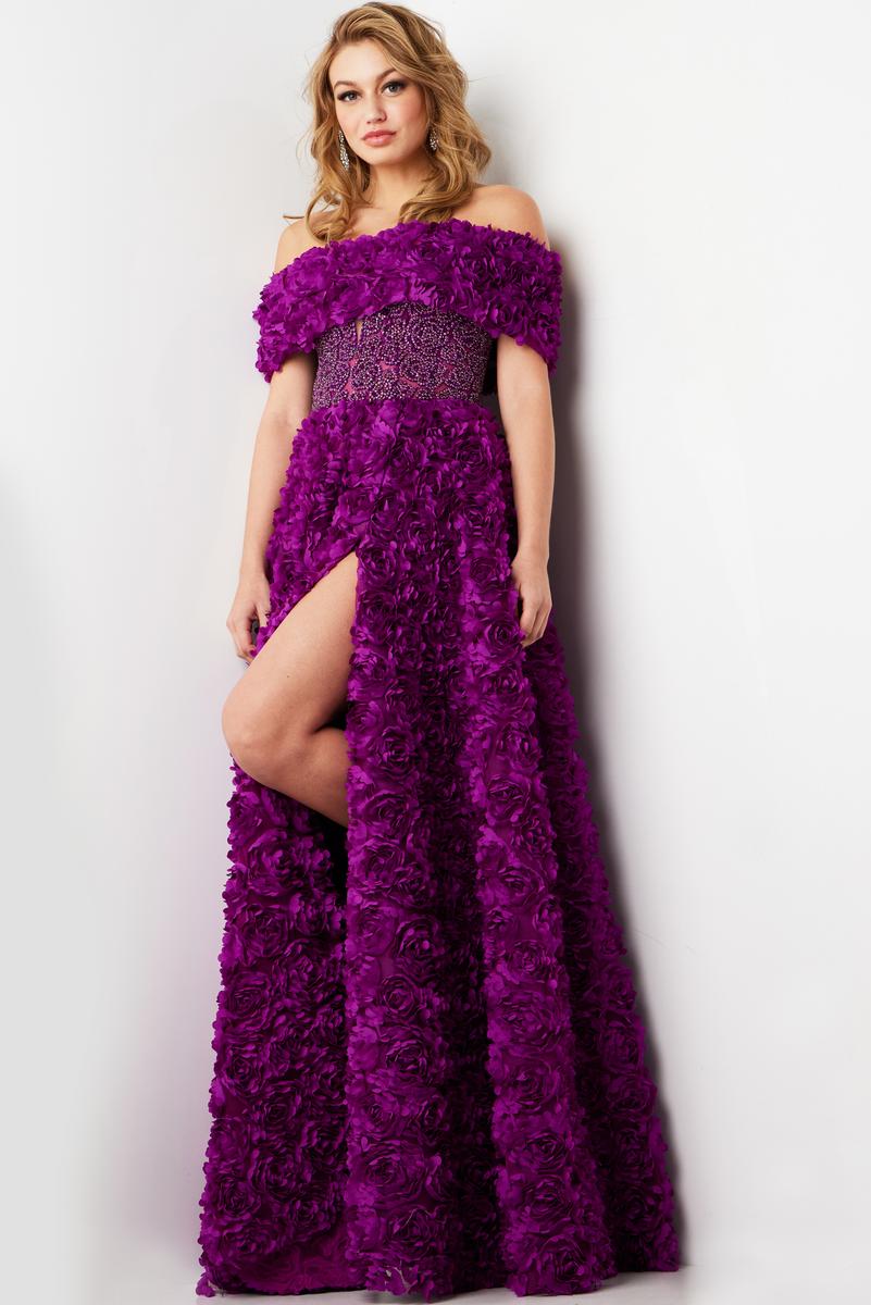 Jovani Signature Collection 38318 - Purple
