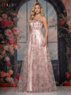 Colors Dress Dress 3831 - Peach