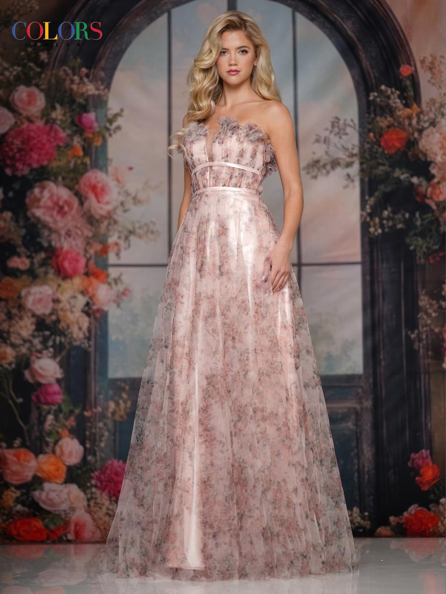 Colors Dress Dress 3831 - Peach