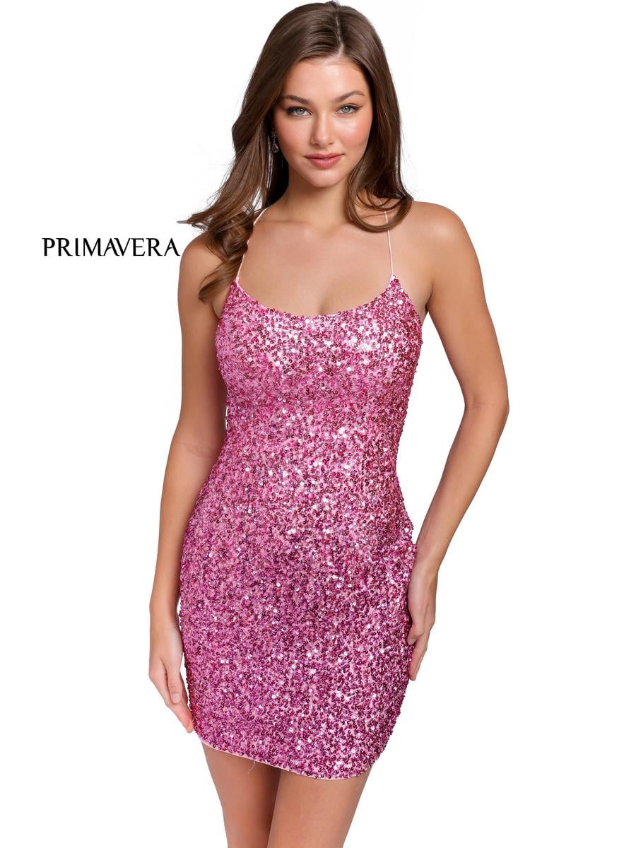 Primavera Couture Short Dress 3833