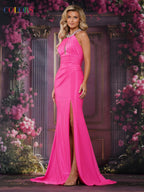 Colors Dress Dress 3835 - Hot Pink