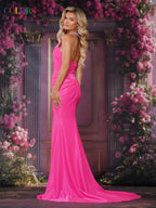 Colors Dress Dress 3835 - Hot Pink