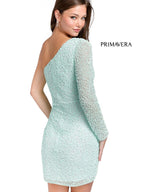 Primavera Couture Short Dress 3849 - Mint