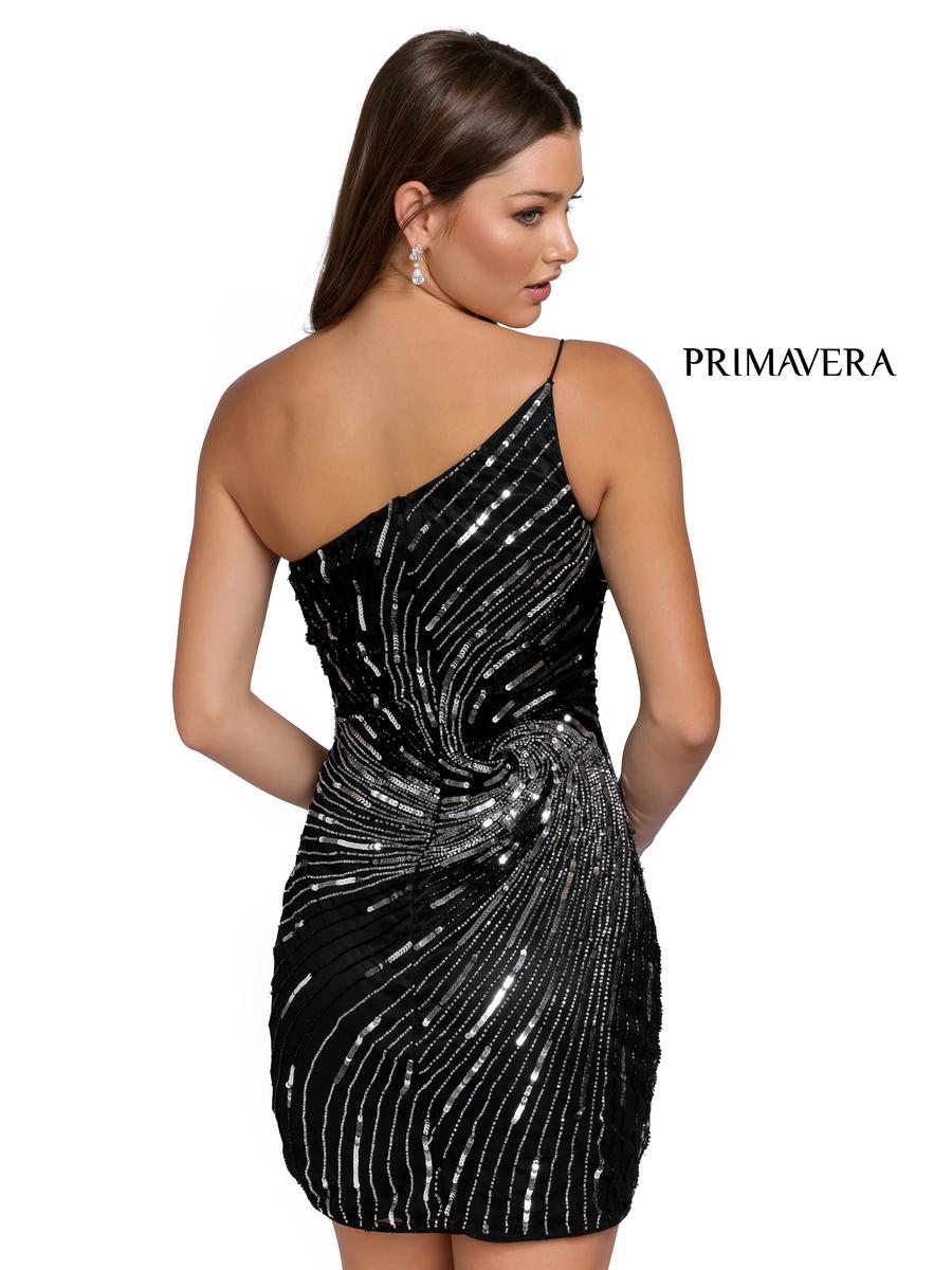 Primavera Couture Short Dress 3854 - Black