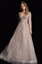 Jovani Evening 38589 - Gold