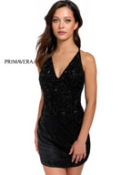 Primavera Couture Short Dress 3859