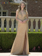 Colors Dress Dress 3863 - Gold