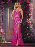 Colors Dress Dress 3693 - Fuchsia