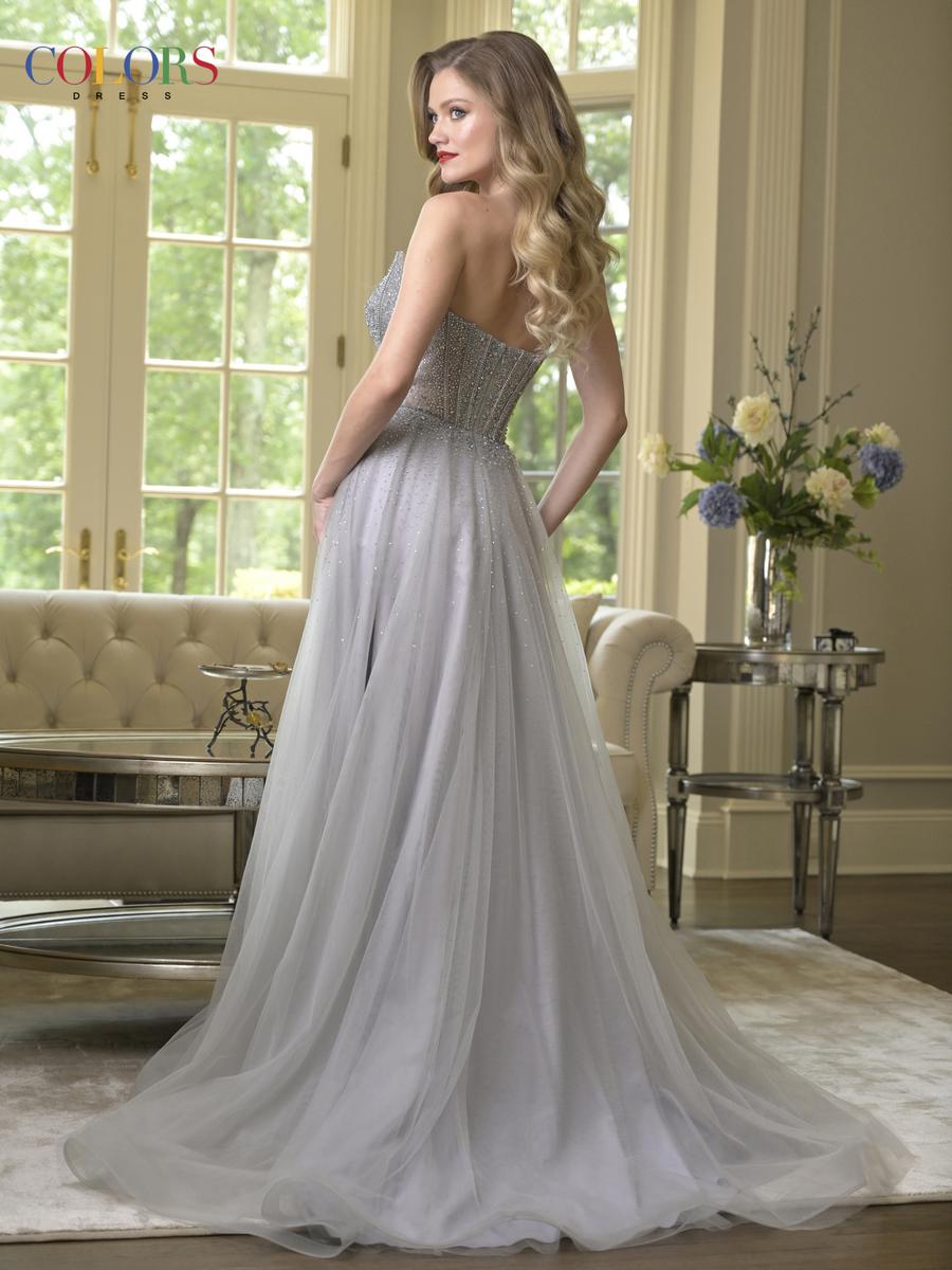 Colors Dress Dress 3879 - Silver