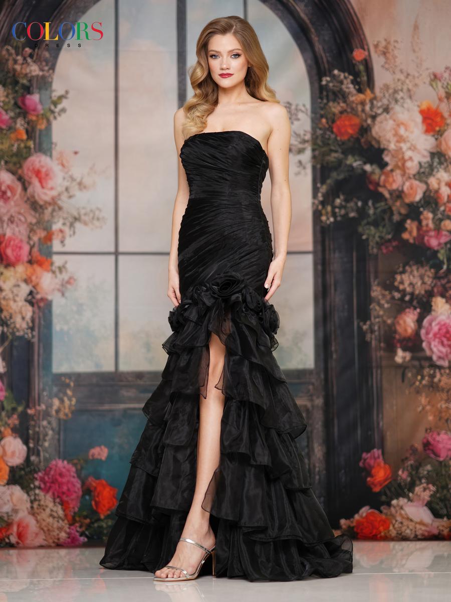 Colors Dress Dress 3882 - Black