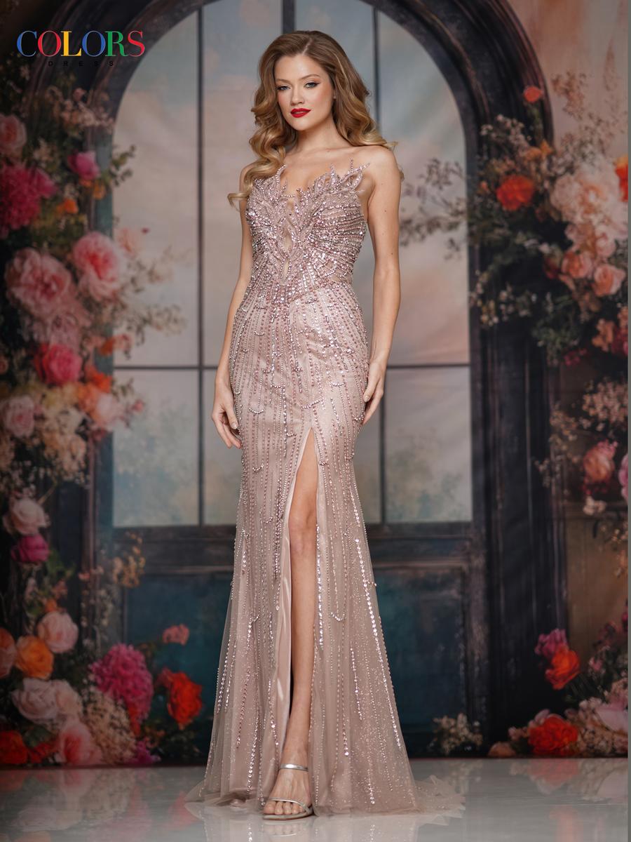 Colors Dress Dress 3892 - Rose Gold