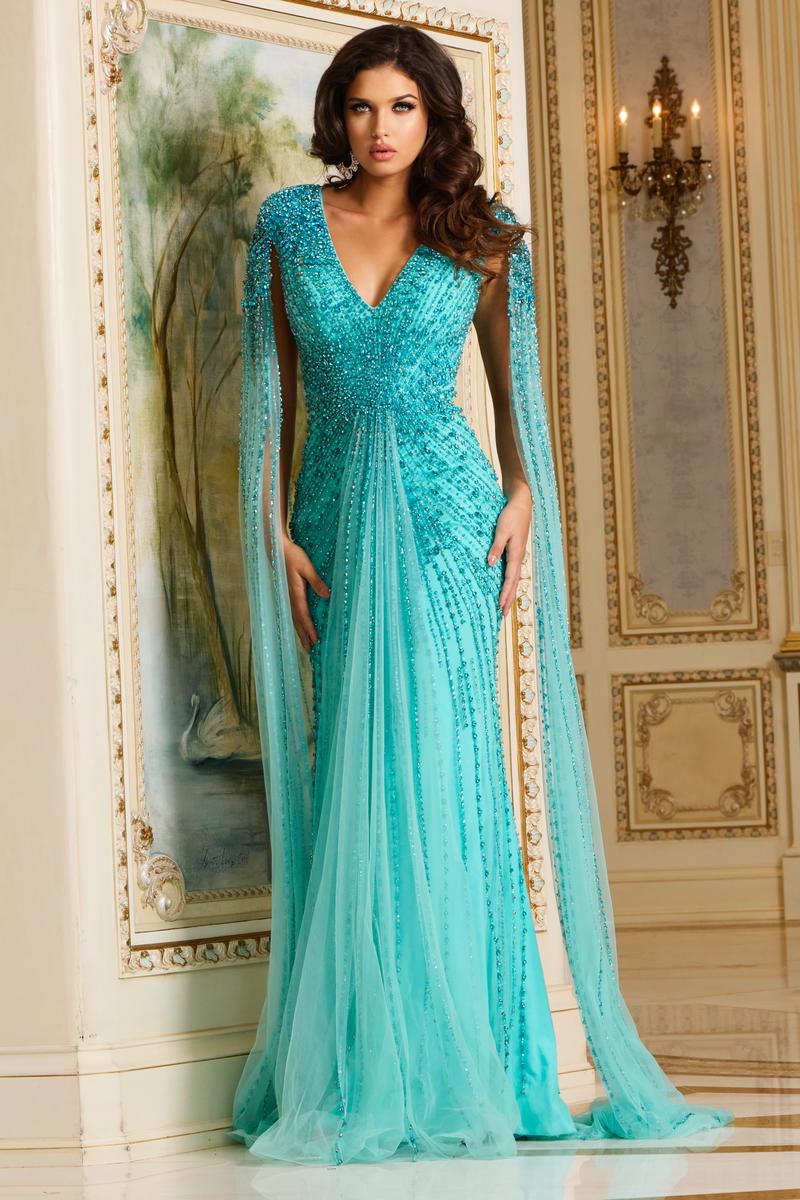 Jovani Signature Collection 38964 - Teal