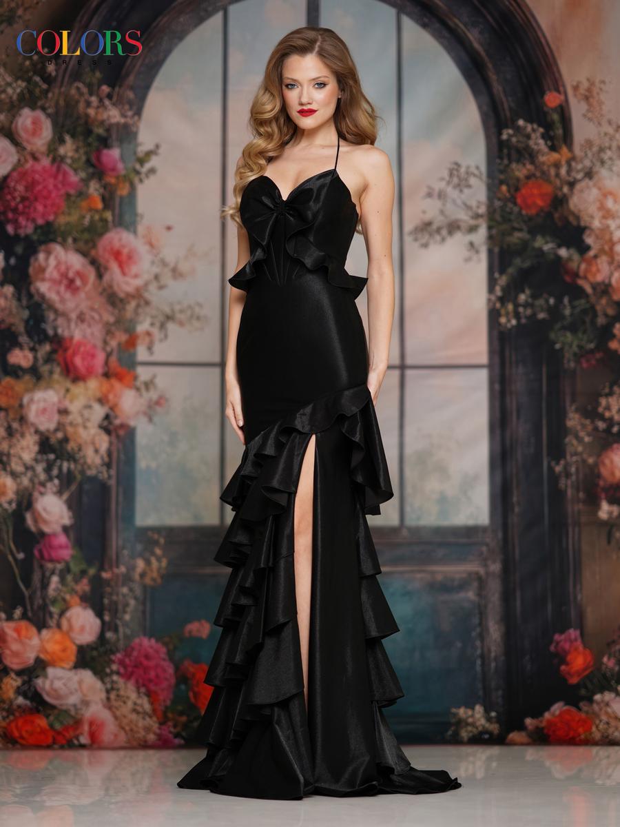 Colors Dress Dress 3899 - Black