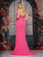 Colors Dress Dress 3900 - Hot Pink
