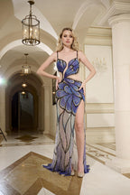 Jovani Signature Collection 39039 - Royal/Multi