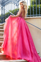 Jovani Signature Collection 39042 - Red/Fuschia