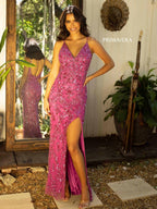 Primavera Couture Prom 3913 - Fushia