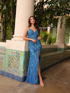 Primavera Couture Prom 3913 - Peacock