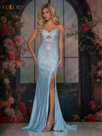 Colors Dress Dress 3921 - Light Blue