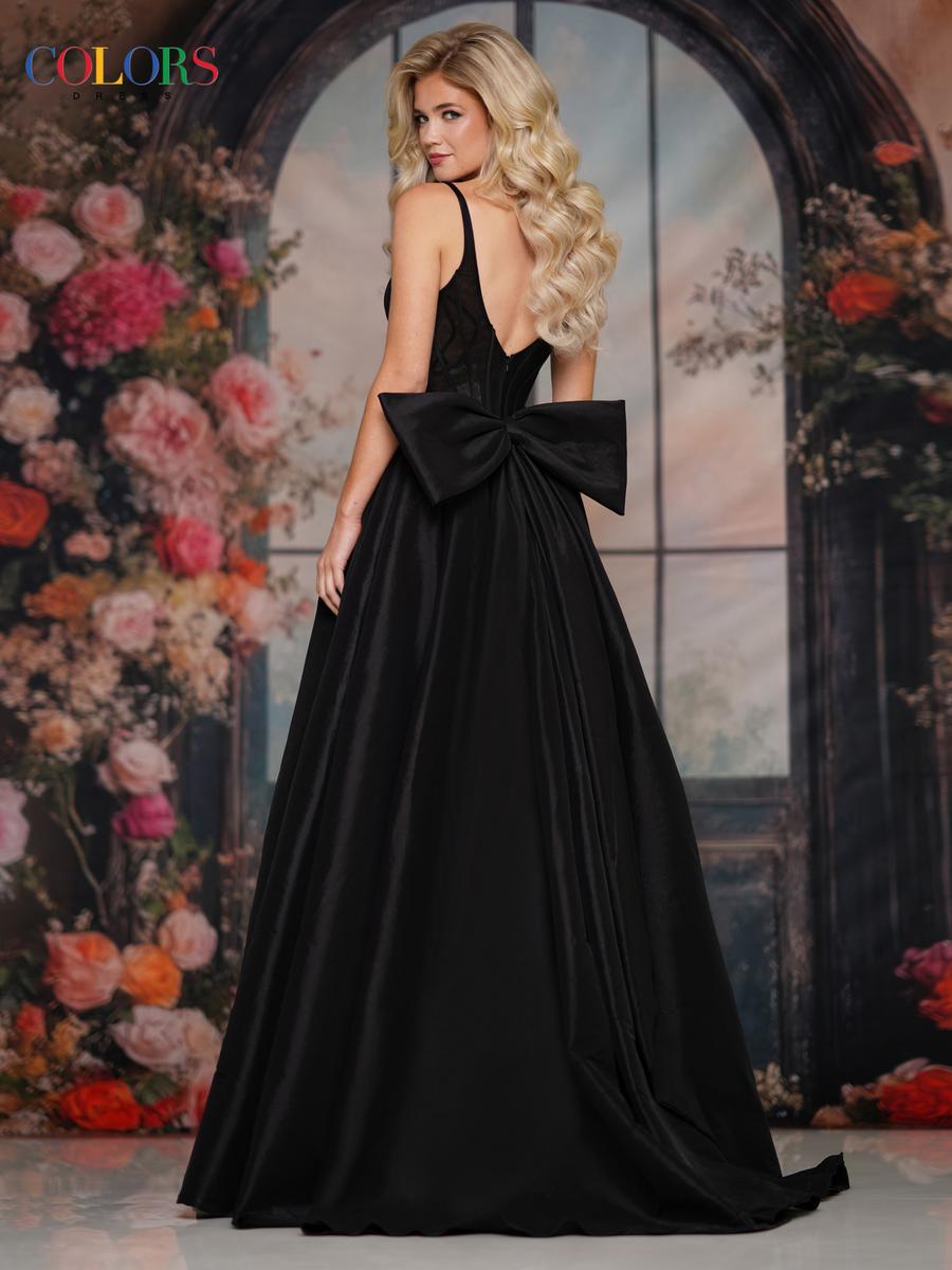 Colors Dress Dress 3922 - Black