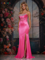 Colors Dress Dress 3932 - Hot Pink