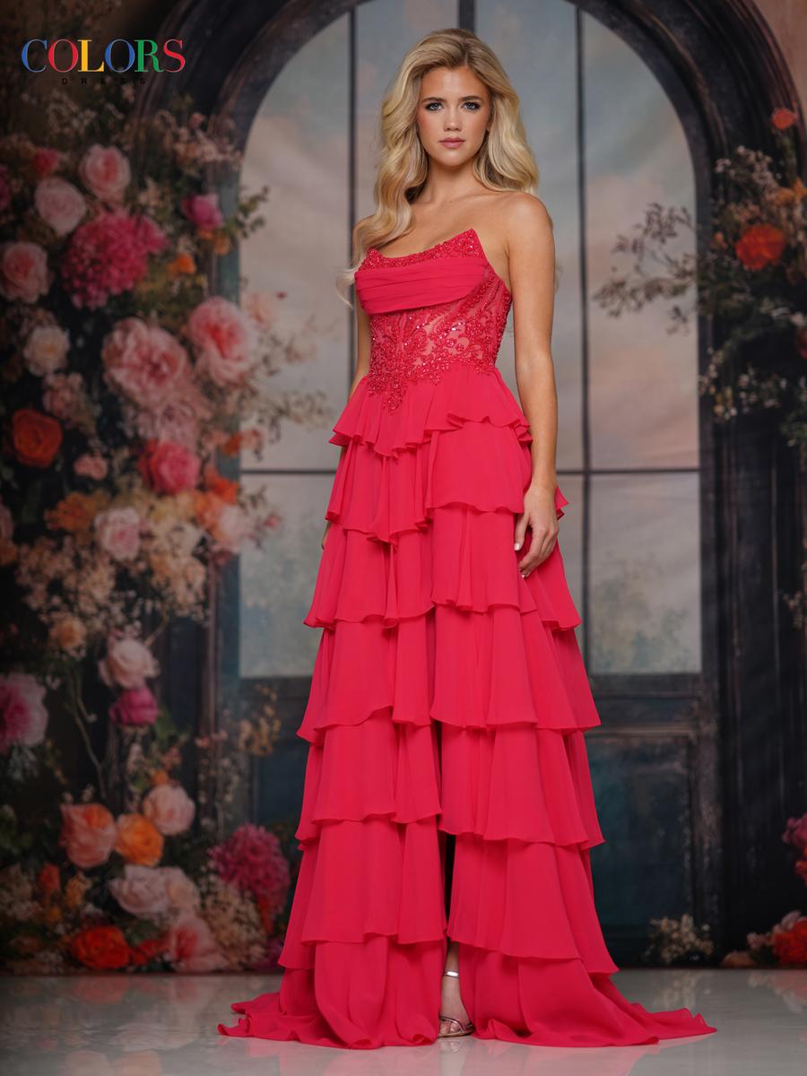 Colors Dress Dress 3934 - Watermelon