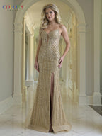 Colors Dress Dress 3940 - Gold