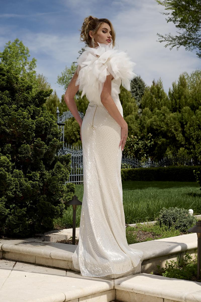 Jovani Signature Collection 39617 - Off White/Nude