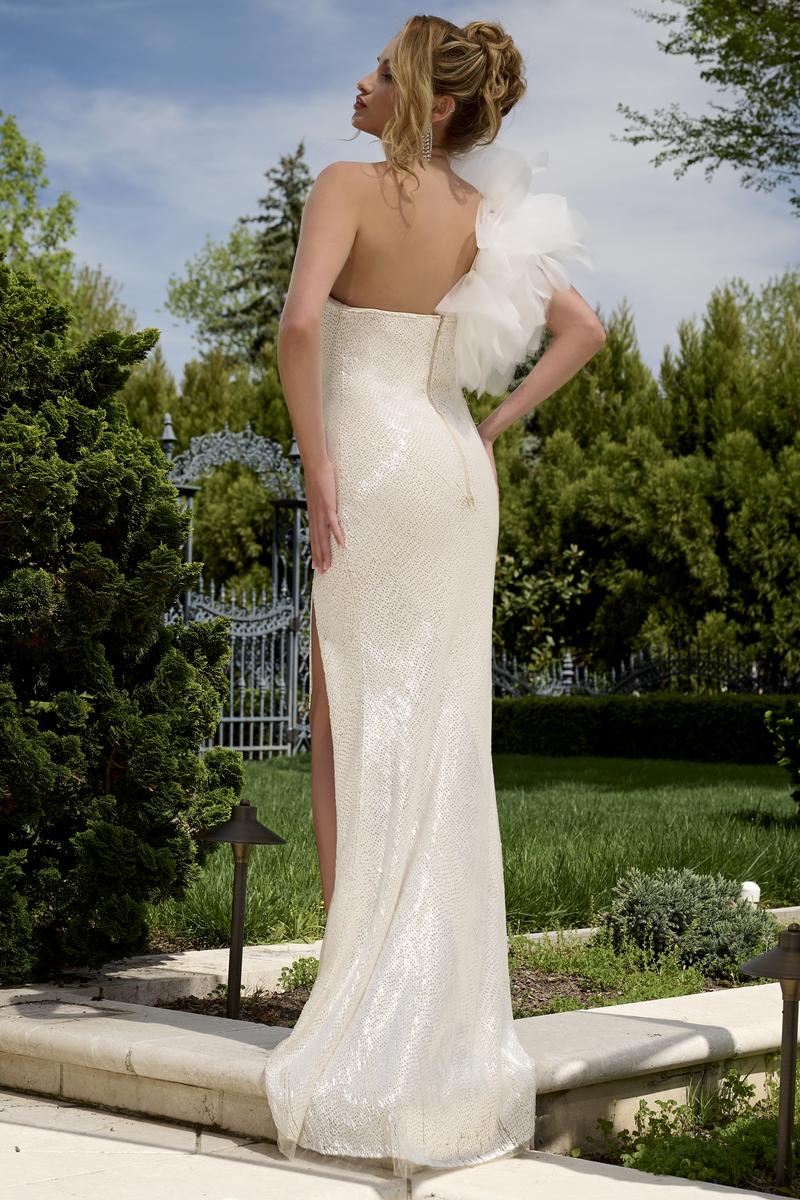 Jovani Signature Collection 39617 - Off White/Nude