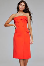 Jovani Contemporary 39743 - Orange