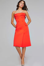 Jovani Contemporary 39743 - Orange