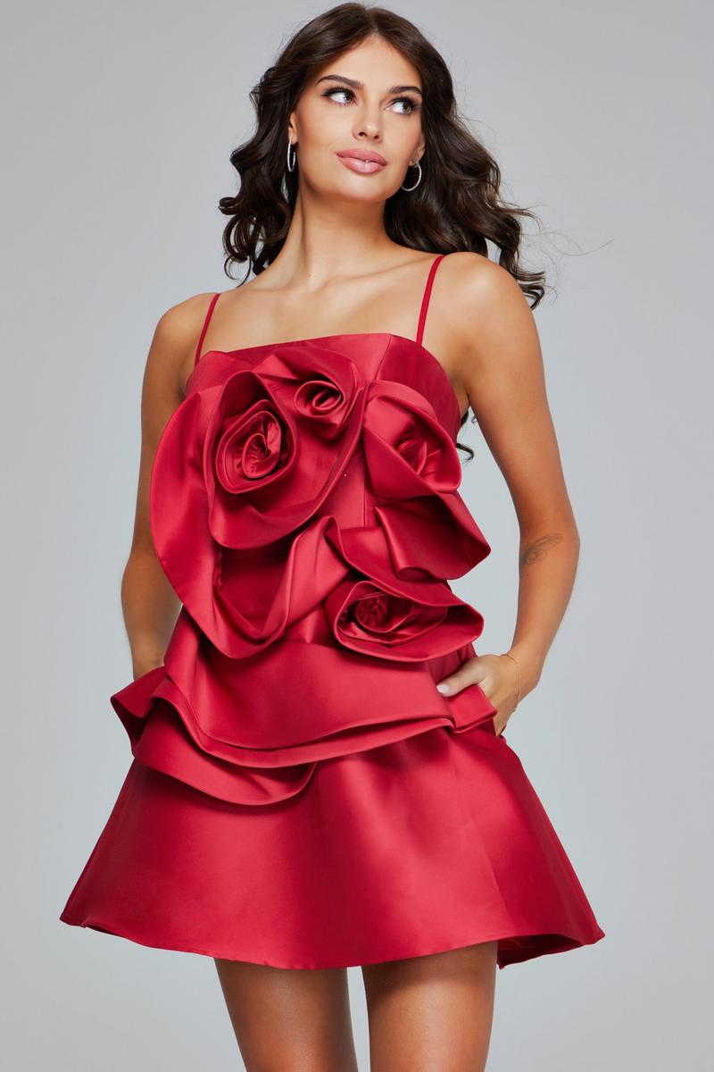 Jovani Contemporary 39750 - Red