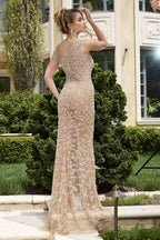 Jovani Signature Collection 39849 - Nude/Silver