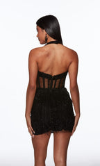 Alyce Paris Homecoming Dress 40043 - Black