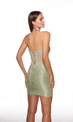 Alyce Paris Homecoming Dress 40057 - Cameo Green