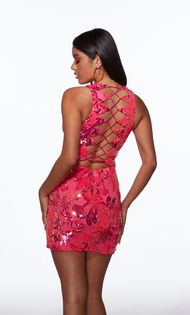 Alyce Paris Homecoming Dress 40083 - Barbie Opal