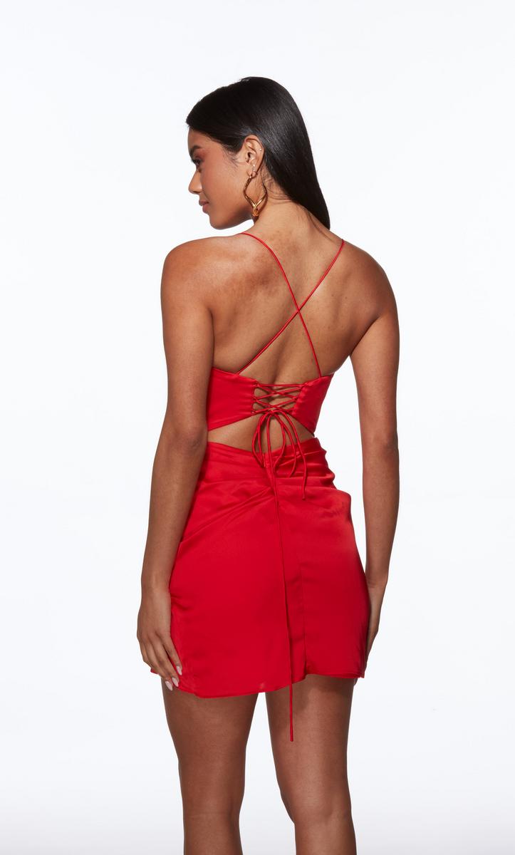 Alyce Paris Homecoming Dress 40099 - Red