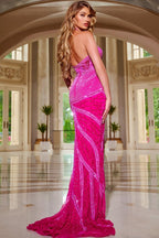 Jovani Prom 40108 - Dark Pink