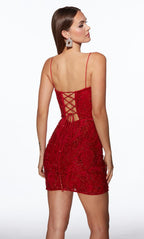 Alyce Paris Homecoming Dress 40112 - Red