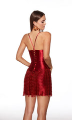 Alyce Paris Homecoming Dress 40118 - Claret