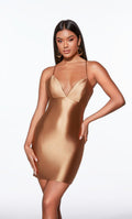 Alyce Paris Homecoming Dress 40123 - Gold