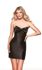 Alyce Paris Homecoming Dress 40134 - Black