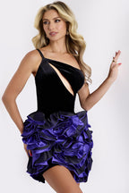 Jovani Signature Collection 40141 - Black/Purple