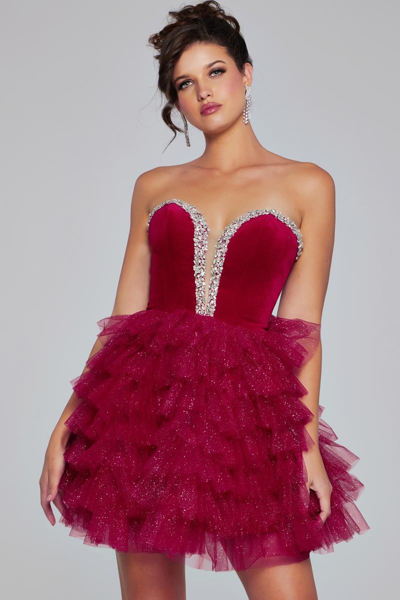 Jovani Homecoming Dresses 40352 - Red