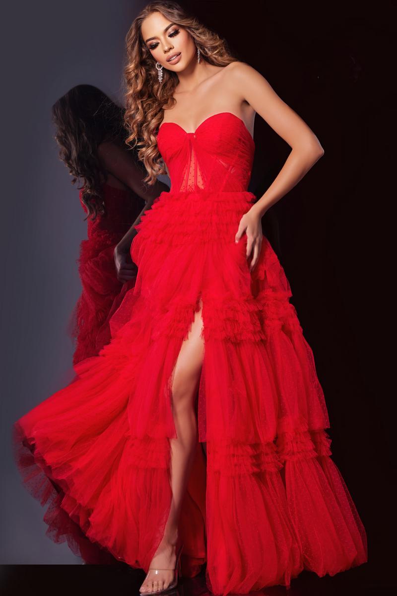 Jovani Prom 40466 - Red