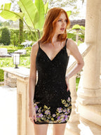 Primavera Couture Short Dress 4049