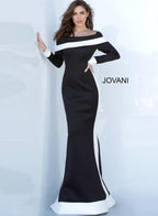 Jovani Evenings Dress 4062 - Black/White