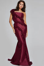 Jovani Evening 40751 - Burgundy